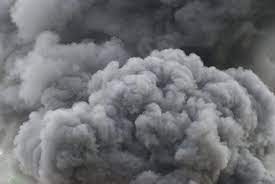 Rush of smoke